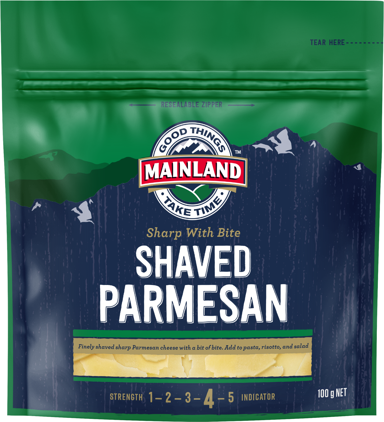 Shaved parmesan store cheese